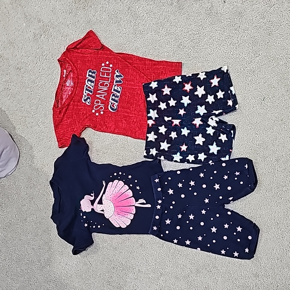 2 short set pjs